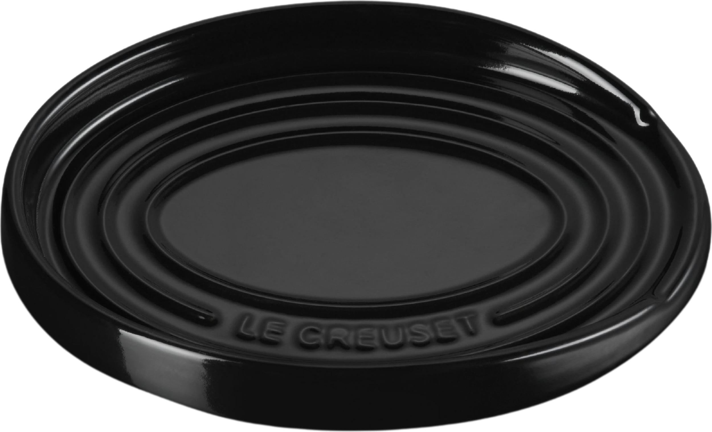 Smarte Küchen Gadgets Le Creuset Löffelständer Schwarz