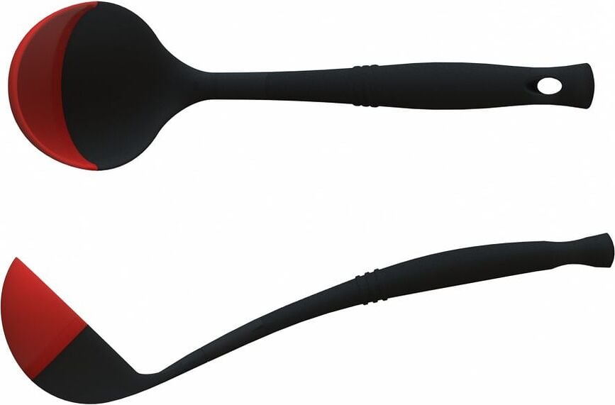 Le Creuset Louche en silicone, cerise