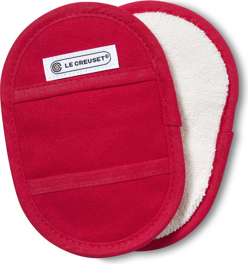 Le Creuset Maniques de Cuisine, cerises, Lot de 2