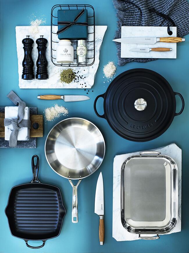 Le Creuset Mlinac za sol 21 cm bež