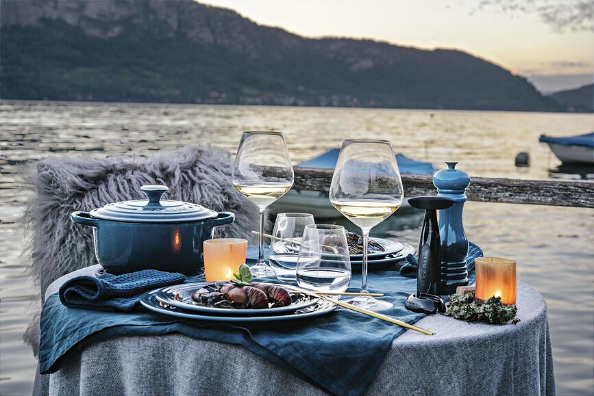 Le Creuset Mlinček za sol, 21 cm, bež