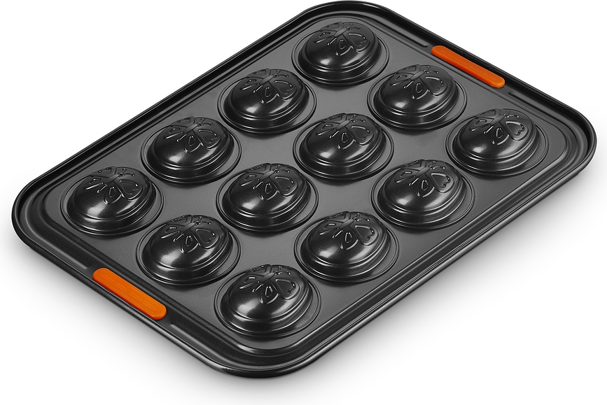 Le Creuset Moule à 12 Muffins, motif œufs de Pâques, antiadhésif