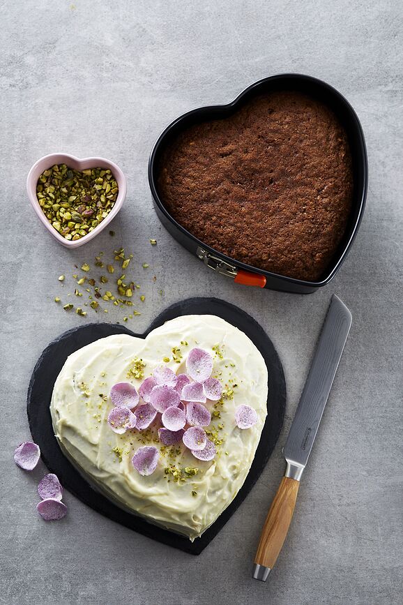 Le Creuset Moule à Gâteau en forme de cœur, antiadhésif