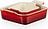 Le Creuset Moules de Cuisson carrés, 13 cm et 20 cm, cerise, Set de 2