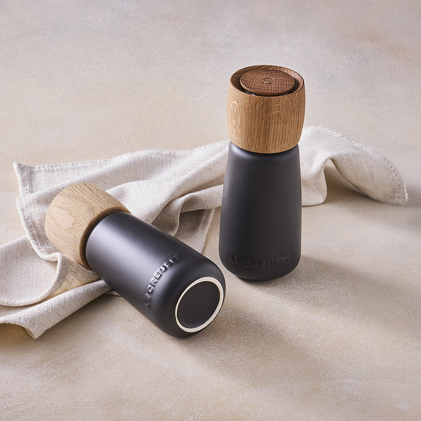 Le Creuset Moulin à Poivre en grès, noir mat