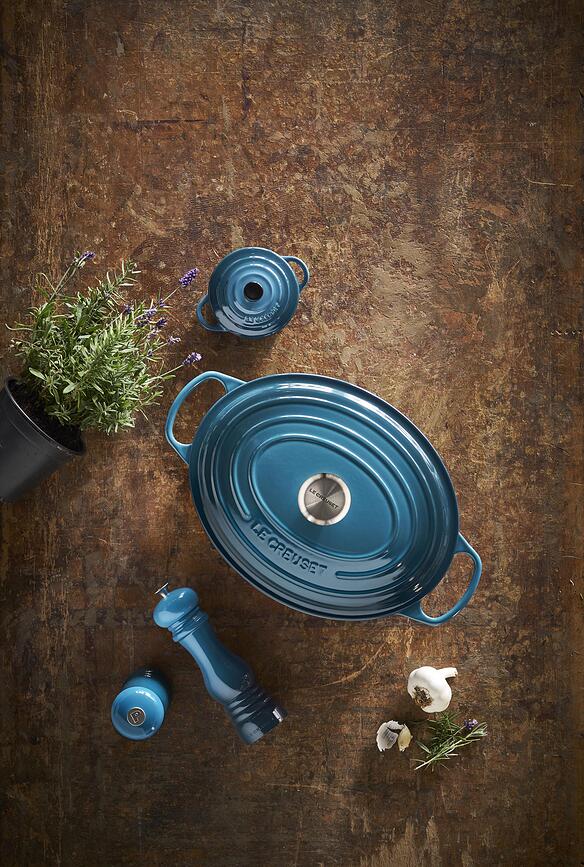 Le Creuset Moulin à Sel 21 cm, beige