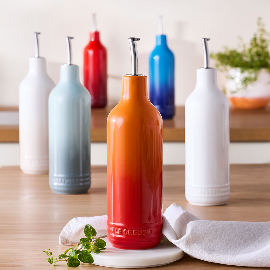 Le Creuset Μπουκάλι Λαδιού, 600 ml, λευκό