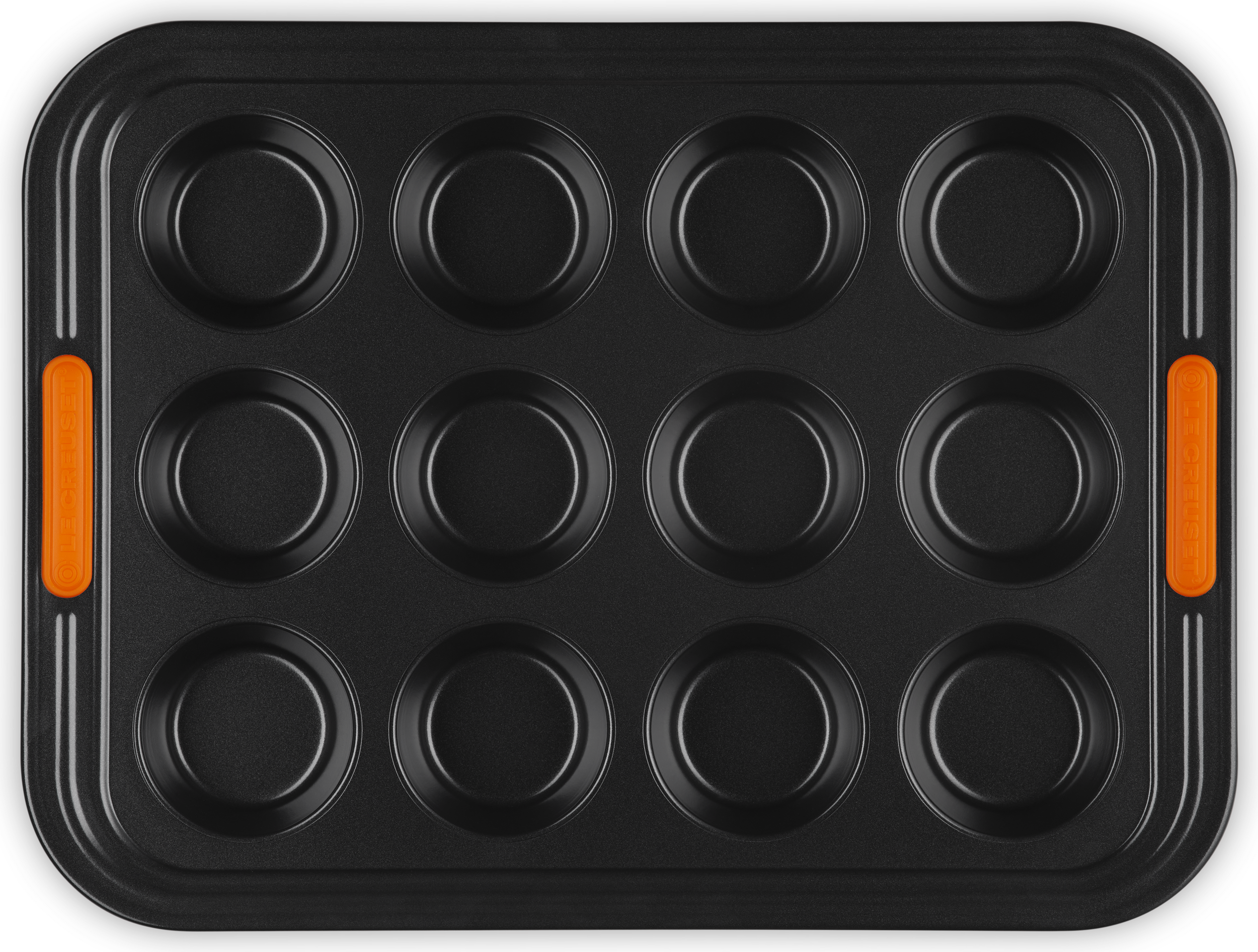 Le Creuset Muffinform für 12 Muffins, 30 x 40 cm, antihaftbeschichtet