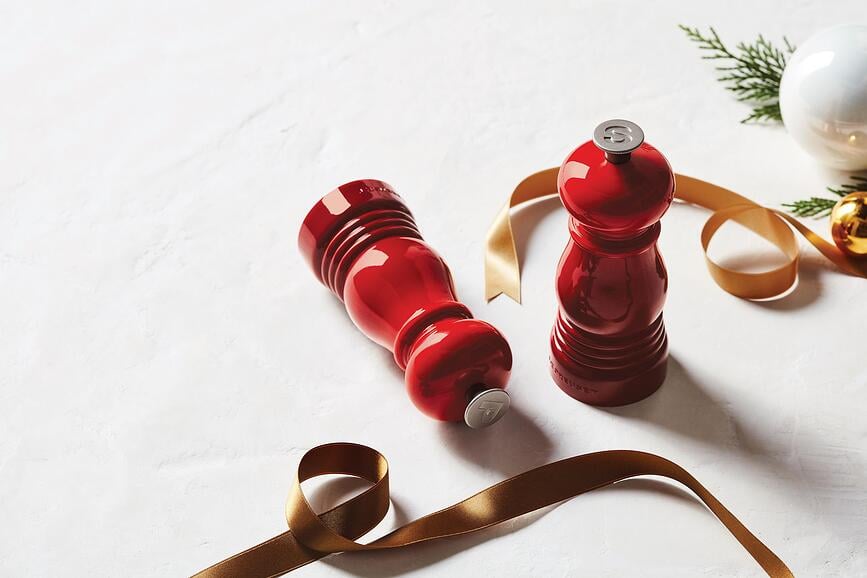 Le Creuset Μύλοι Αλατιού και Πιπεριού, 11 cm, φλογερό πορτοκαλί, 2 τμχ