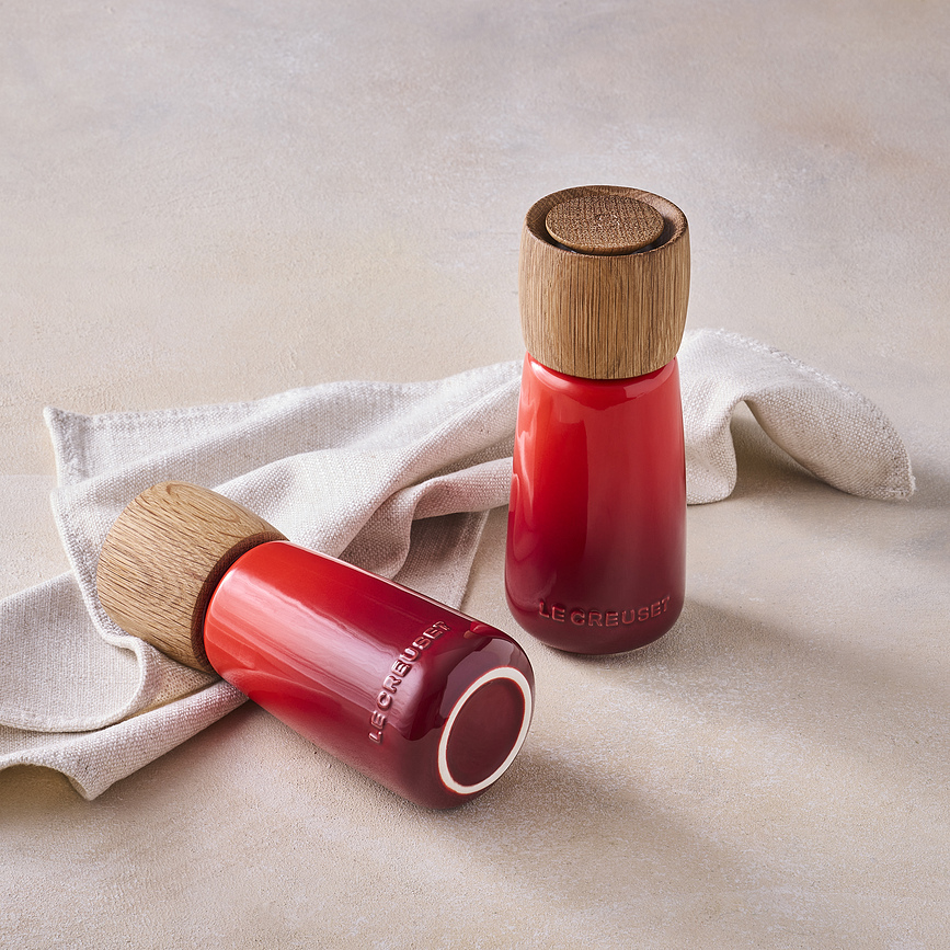 Le Creuset Μύλος αλατιού, κεραμικός, λευκός