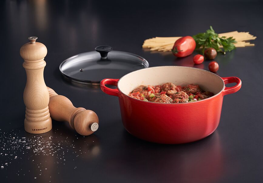 Le Creuset Μύλος για Αλάτι, 21 cm, ξύλινος
