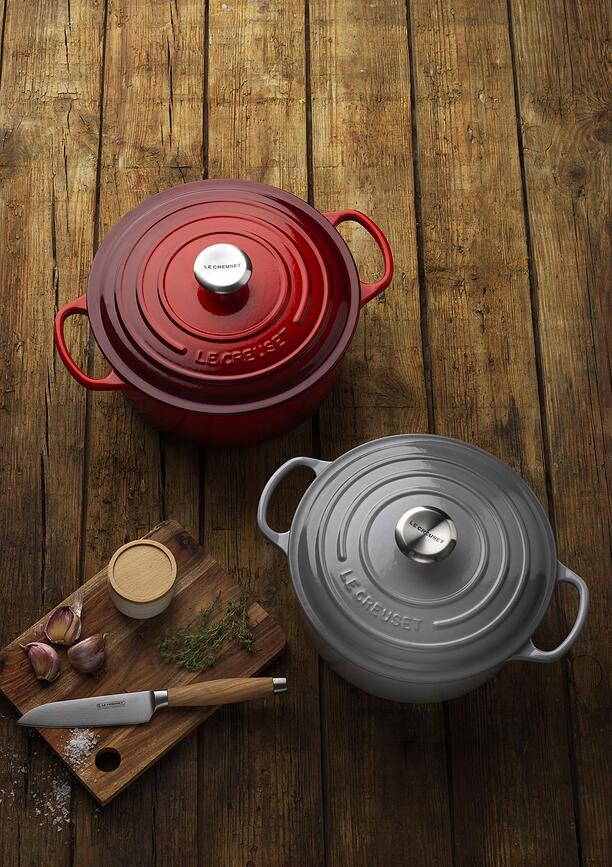 Le Creuset Nož za narezke, 20 cm, z lesenim ročajem