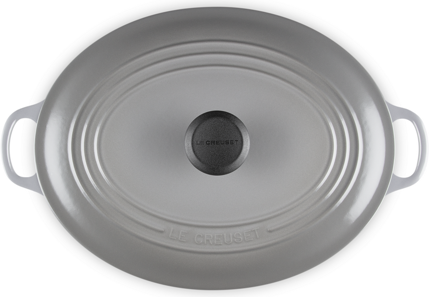 Le Creuset Pekač ovalen, 31 cm, svetlo siv