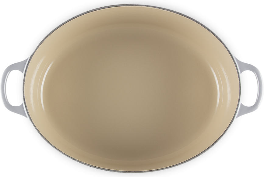 Le Creuset Pekač ovalen, 31 cm, svetlo siv