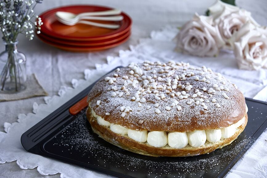 Le Creuset Pekač s podvojenim dnom, z neprijemljivim premazom, 38 cm