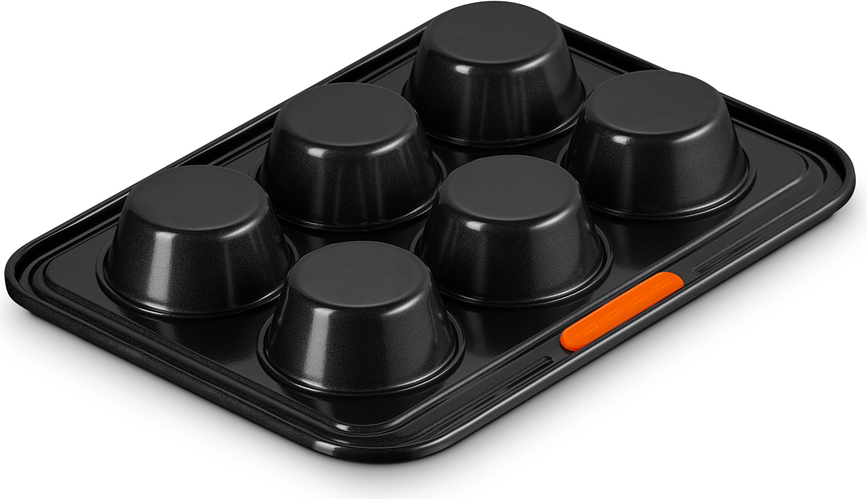 Le Creuset Pekač za 6 mafinov, s premazom proti prijemanju