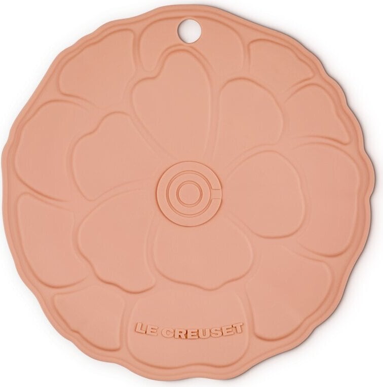 Le Creuset Petal Untersetzer 20 cm, Pfirsich