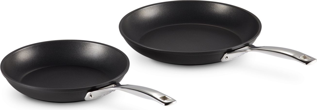 Le Creuset Pfannen 24 cm + 28 cm Antihaft-Aluminium