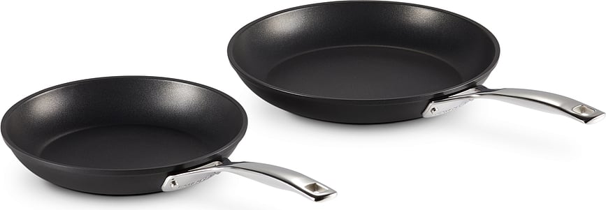 Le Creuset Pfannen 24 cm + 28 cm Antihaft-Aluminium