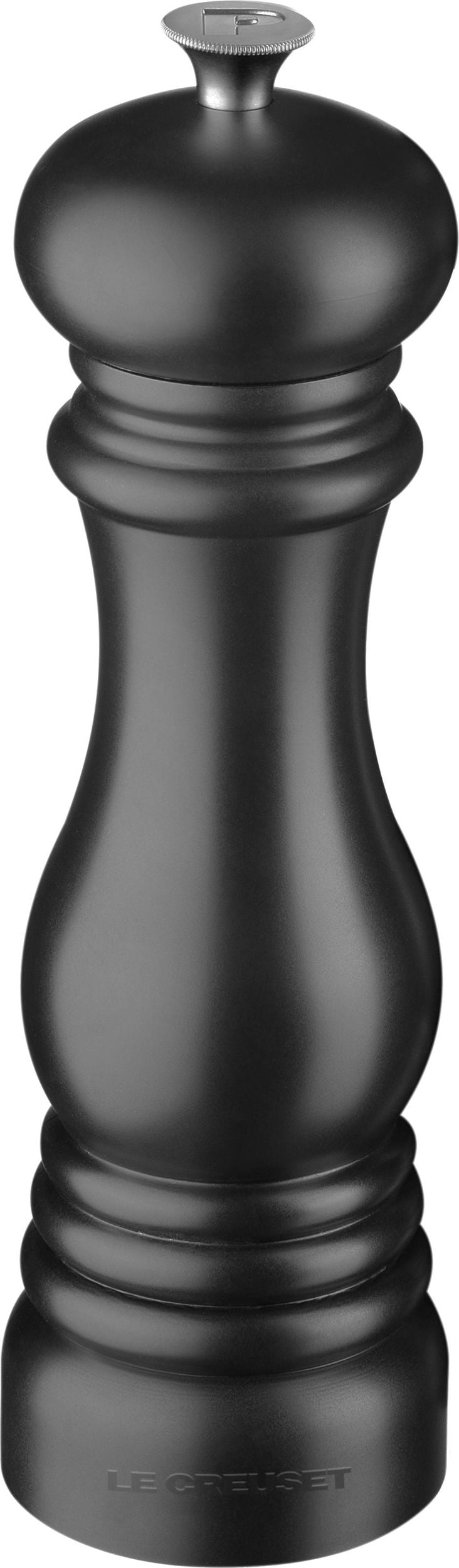 Le Creuset Pfeffermühle 21 cm schwarz matt