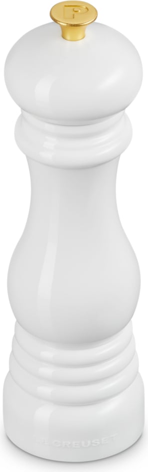 Le Creuset Pfeffermühle 21 cm weiß-gold