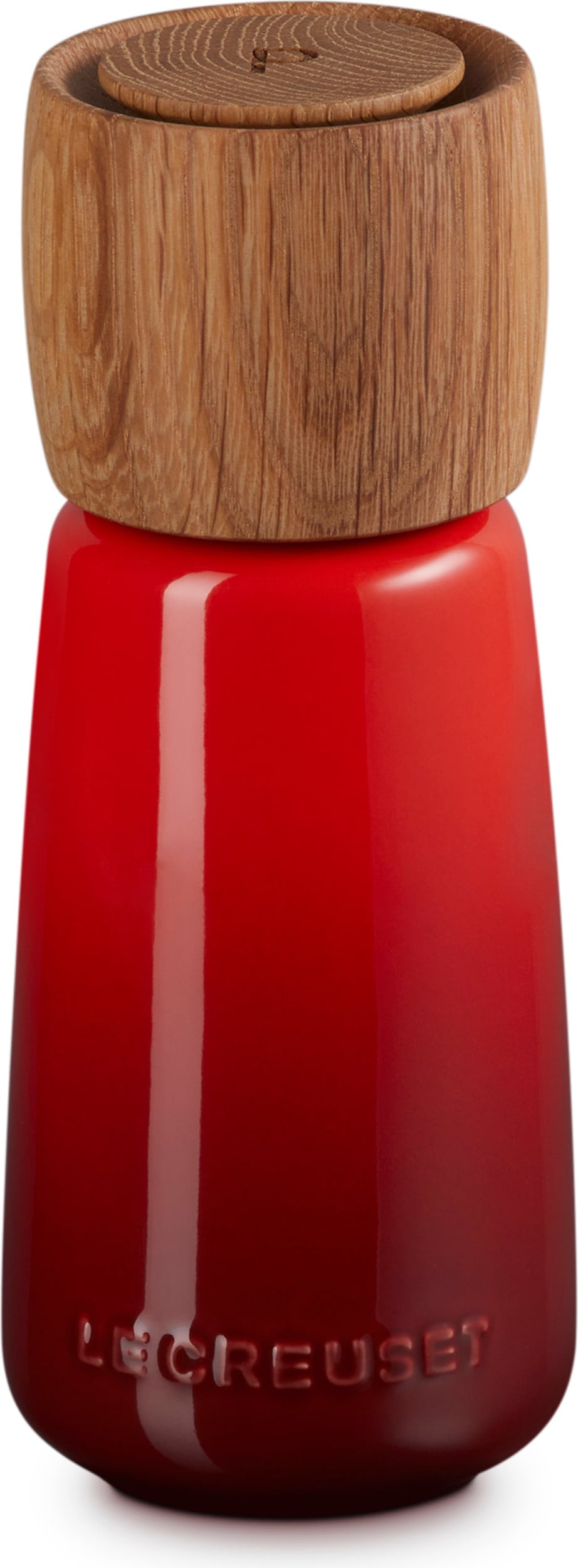Le Creuset Pfeffermühle, Steinzeug, kirschrot