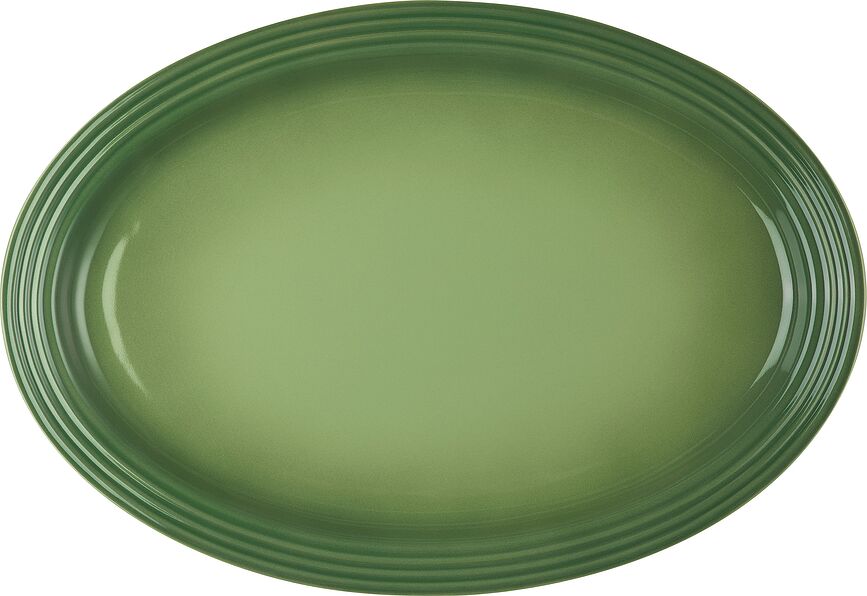 Le Creuset Pladanj ovalni 46 cm bambus zelena