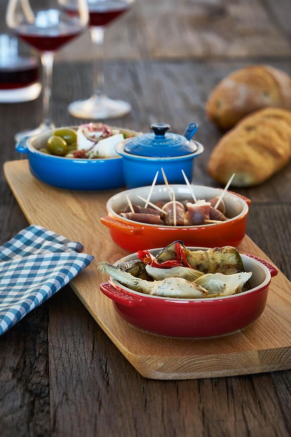 Le Creuset Pladanj za grickalice 14 cm trešnja