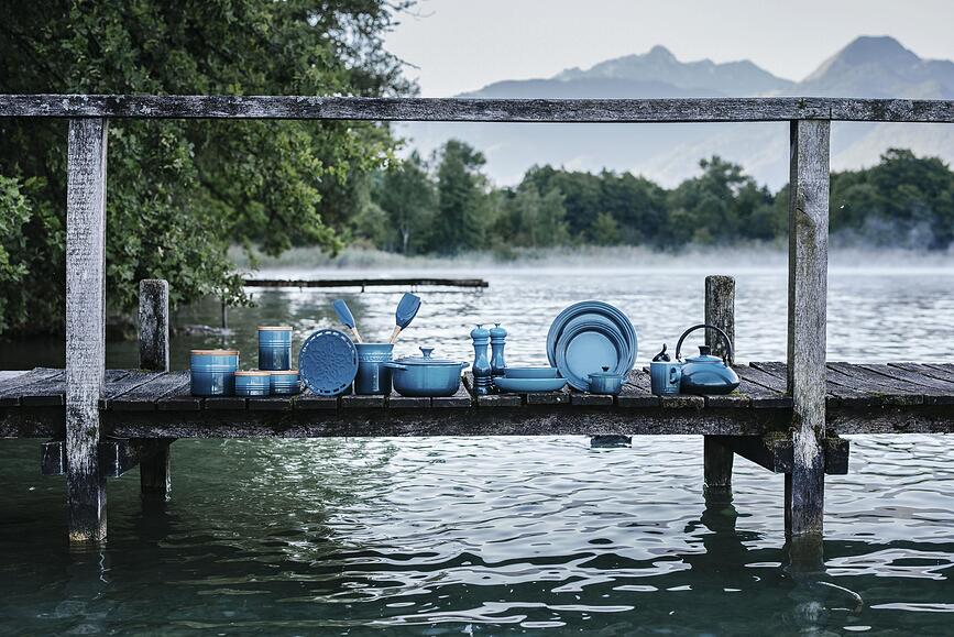 Le Creuset Podmetač 20 cm crni