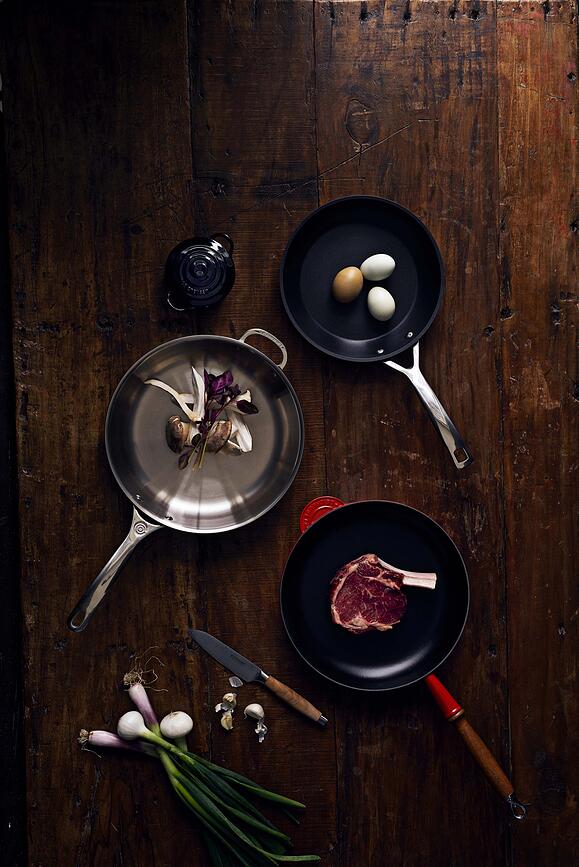 Le Creuset Poêle antiadhésive, 22 cm, aluminium