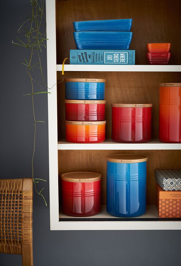 Le Creuset Posoda za shranjevanje, 1,1 l, plamena oranžna