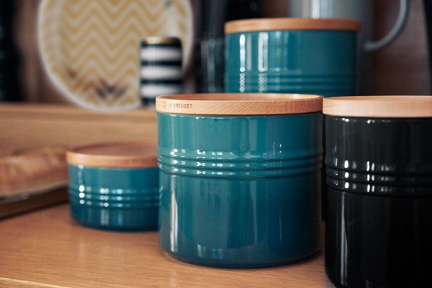 Le Creuset Posoda za shranjevanje, 1,1 l, plamena oranžna