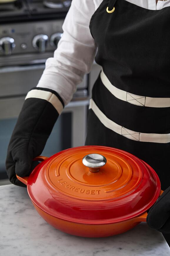 Le Creuset Predpasnik, črn