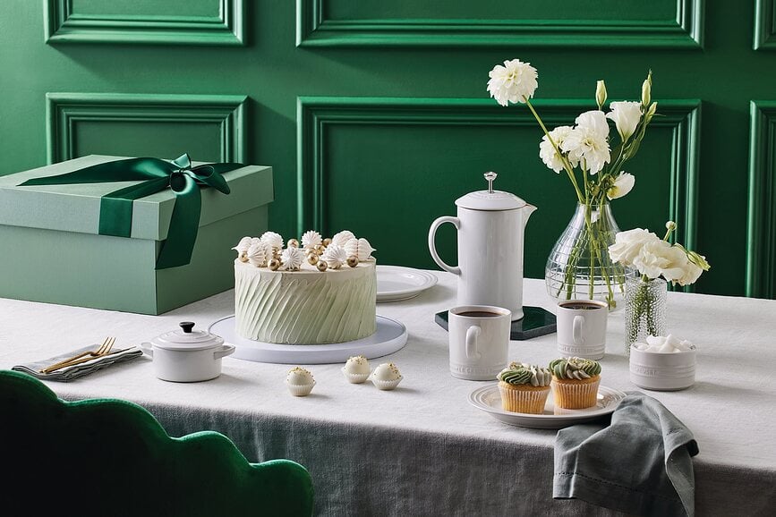 Le Creuset Preša za kavu 1 L bijela