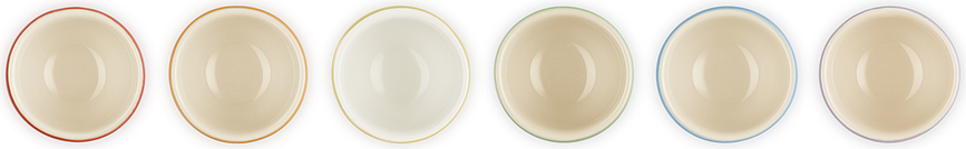 Le Creuset Rainbow Αυγοθήκες, πολύχρωμες, 6 τμχ