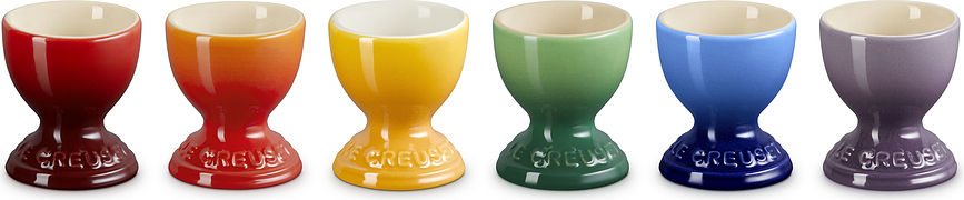 Le Creuset Rainbow Coquetiers, Lot de 6