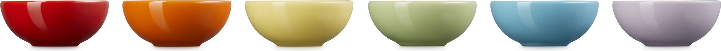 Le Creuset Rainbow Cups colourful 6 pcs - 79307051149019