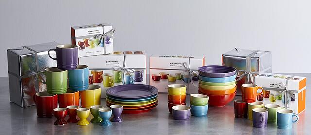 Le Creuset Rainbow Eierbecher bunt 6 St. - 79067008359030