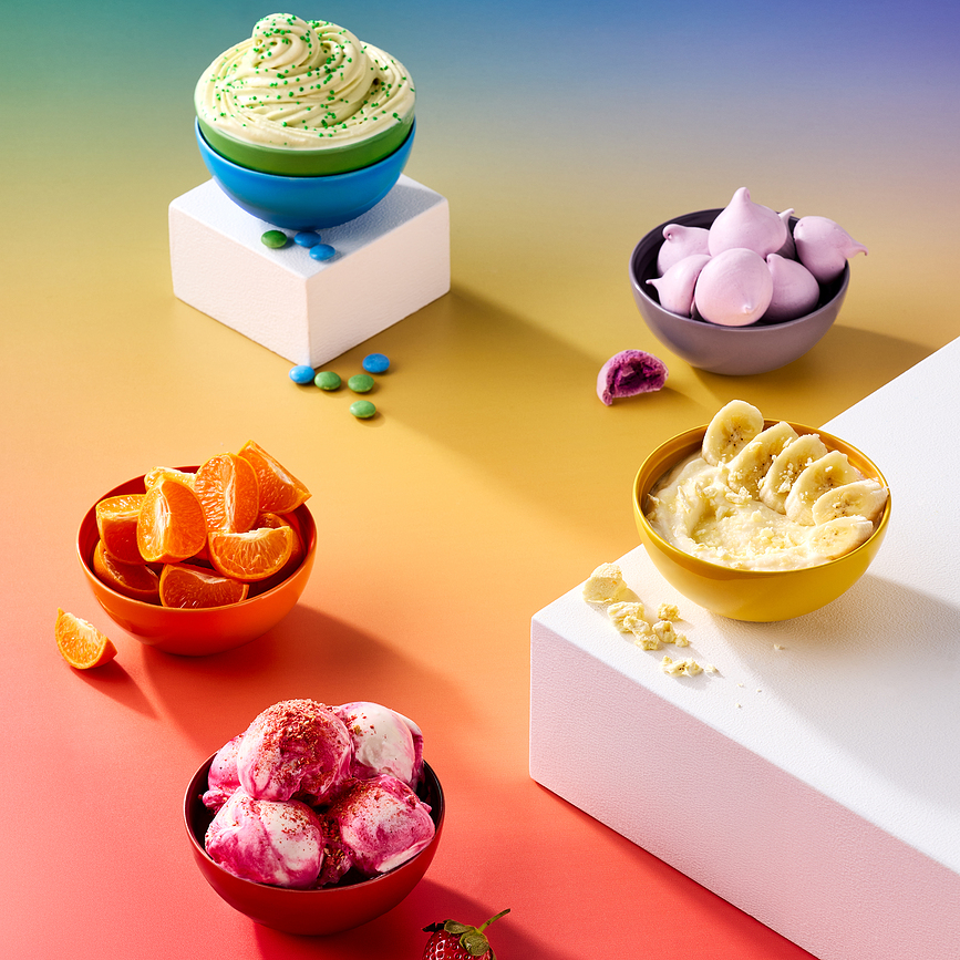 Le Creuset Rainbow Μπολ για σνακ, 330 ml, πολύχρωμα, 6 τμχ