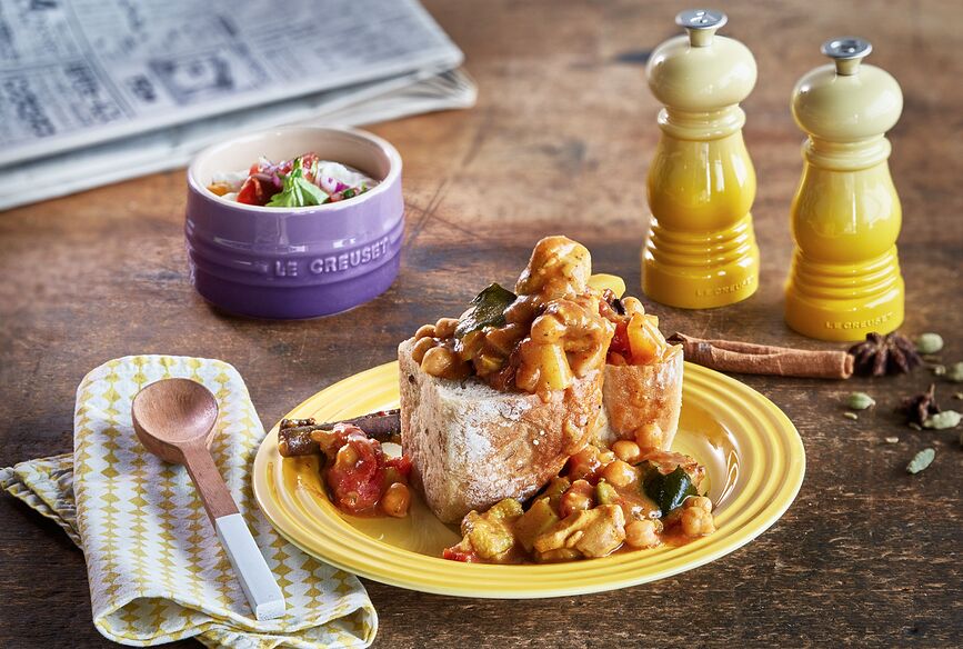 Le Creuset Rainbow Πιάτα Πρωινού, πολύχρωμα, 22 cm, 6 τμχ