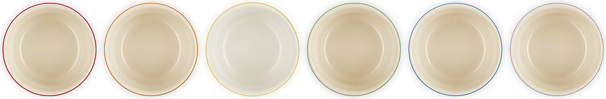 Le Creuset Rainbow Ραμεκέν, 100 ml, 6 τμχ