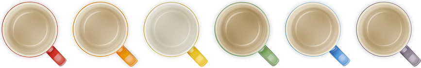 Le Creuset Rainbow Skodelice, 200 ml, 6 kosov