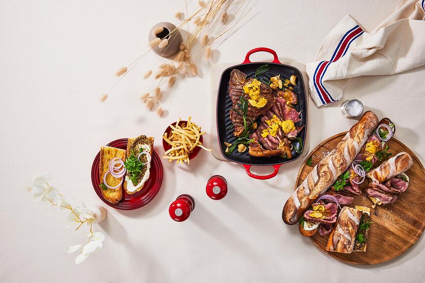 Le Creuset Rainbow Tanjuri za doručak 22 cm šareni 6 kom.