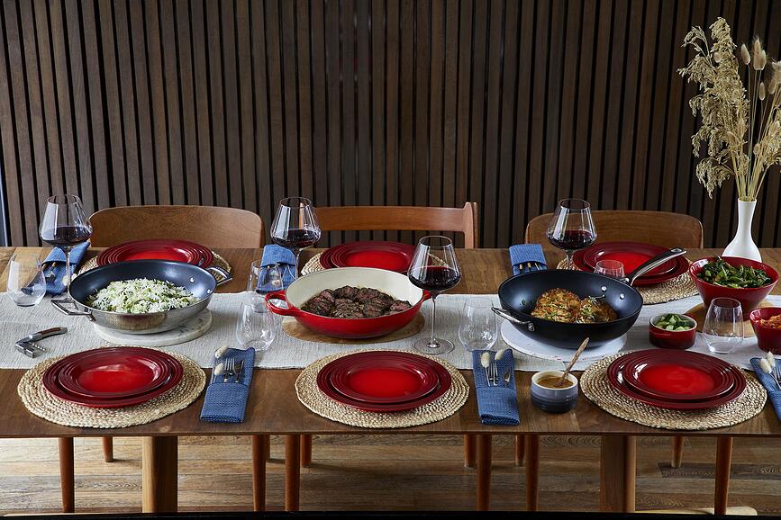 Le Creuset Rainbow Tanjuri za doručak 22 cm šareni 6 kom.