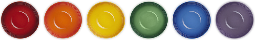 Le Creuset Rainbow Zdjelice za grickalice 330 ml 6 kom.