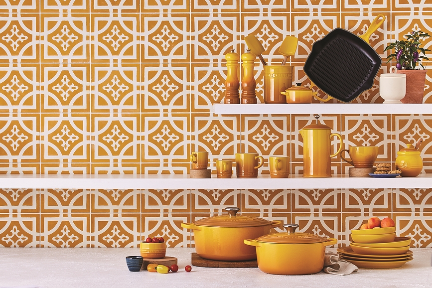 Le Creuset Posodice za peko in serviranje, 8 cm, plamensko oranžna, 4 kosi