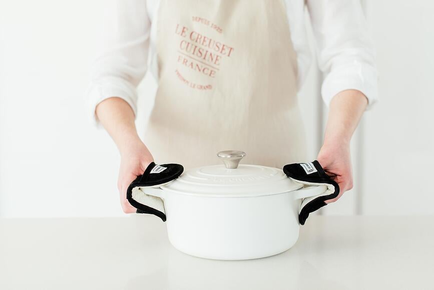 Le Creuset Rukavice za pećnicu višnjeve 2 kom.