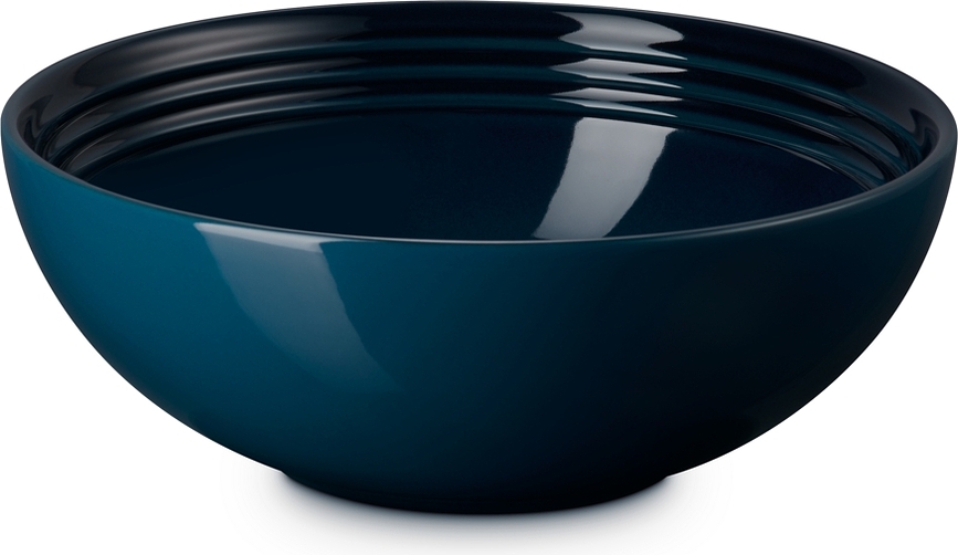 Le Creuset Saladier 24 cm, bleu marine