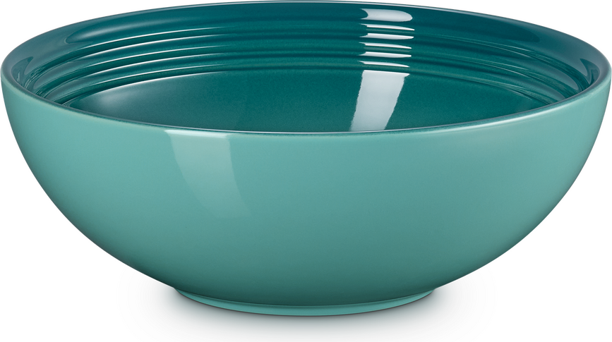 Le Creuset salátástál 24 cm, bleu riviera