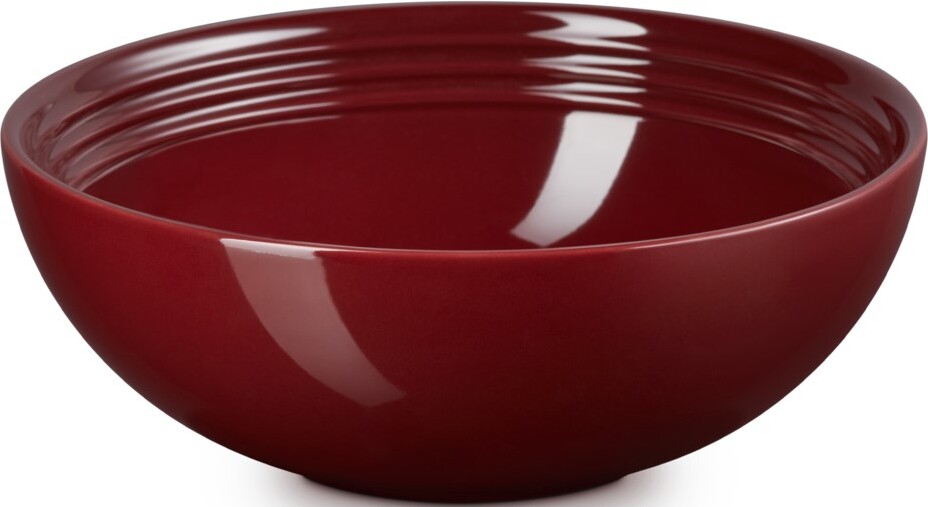 Le Creuset Salatschüssel 24 Cm Burgunderrot